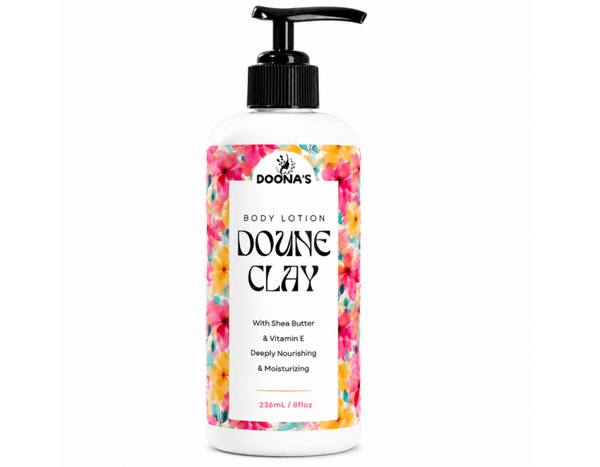 Body Lotion Doune Clay  Shea Butter & Vitamin E