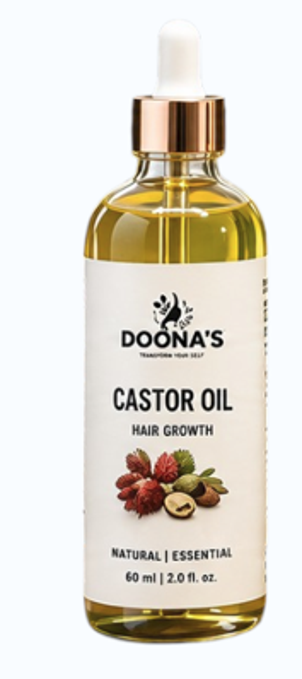 Castor Oil Hair Natural 100% Pure   Growth 2 FL Oz