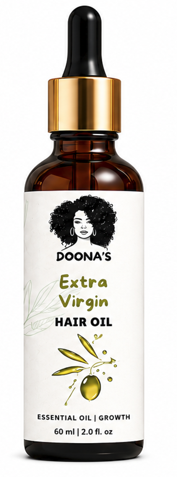 Extra Virgin Oil,Doona's, Hair Growth 2 FL Oz