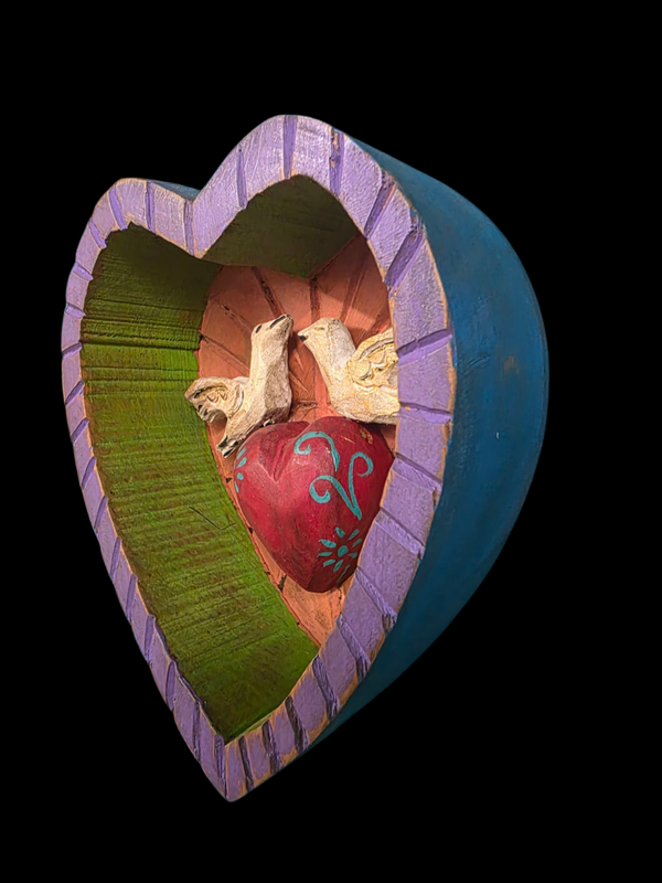 The Hope Heart - Folk Art
