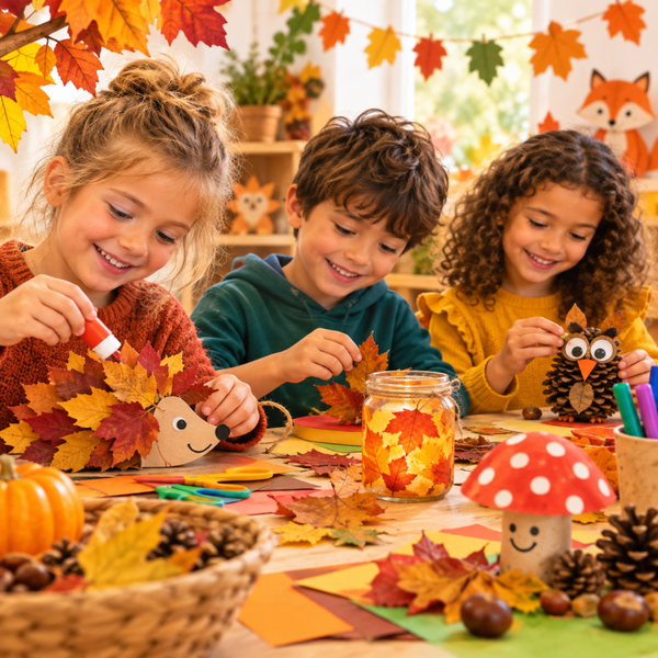 Dinsdagochtend 20 oktober - Herfstknutselen