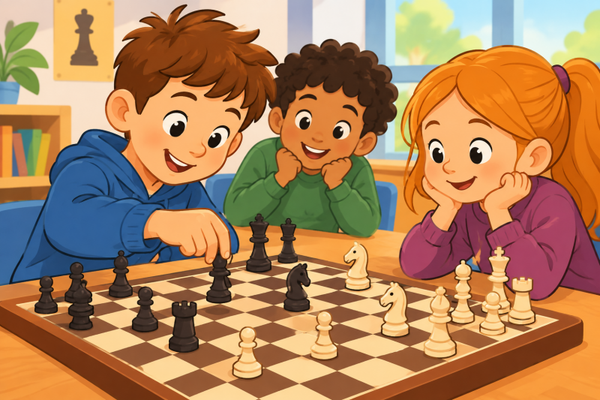 Dinsdagmiddag 20 oktober - Schaken voor kinderen