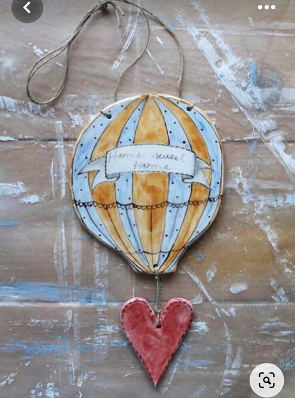 Maak je eigen luchtballon van keramiek