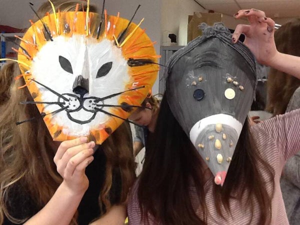 Maskers maken - 21 augustus