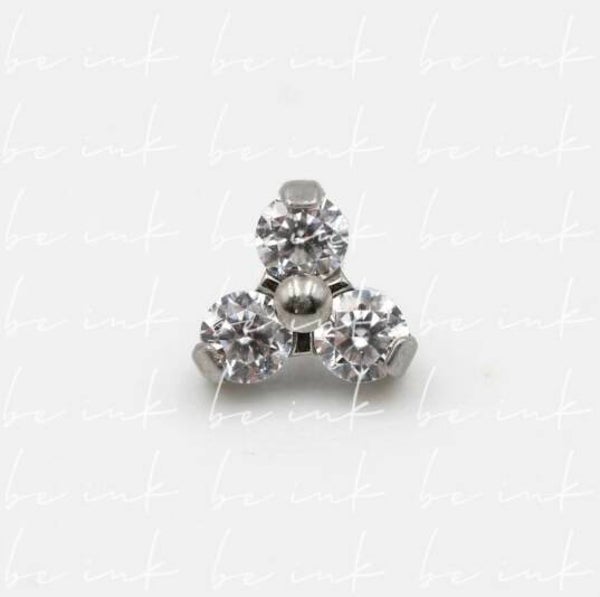 TN226 – Titanium Trinity CZ Top