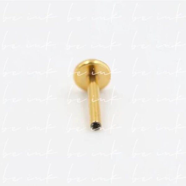 TN280 – Titanium PVD Gold Labret Bar