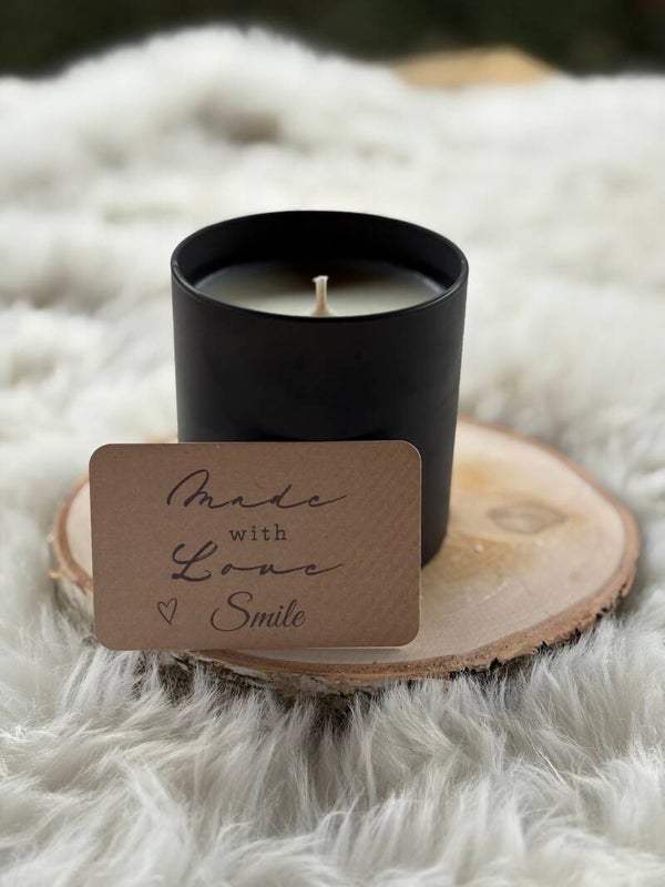 Kaars mat black