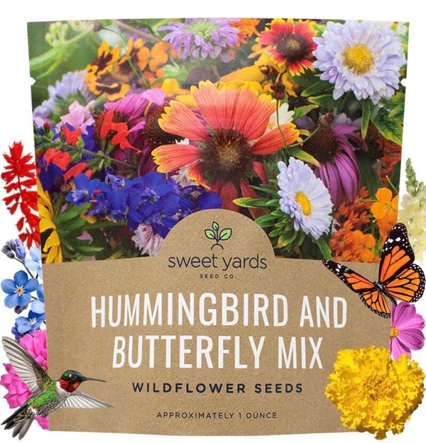 Wildflower Seeds Butterfly and Humming Bird Mix