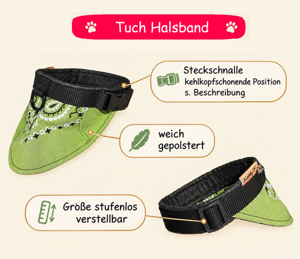 Tuch Halsband