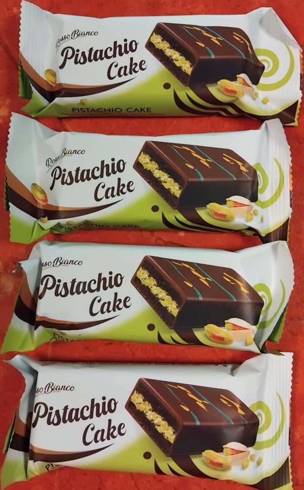Rosso Bianco Dubai Chocolate Cake 40 g 4St