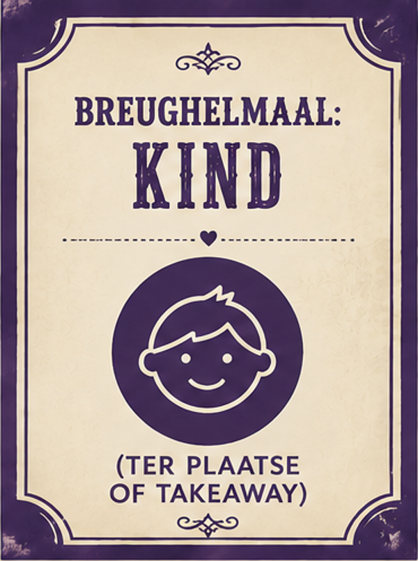 Breughelmaal: kind (ter plaatse of takeaway)