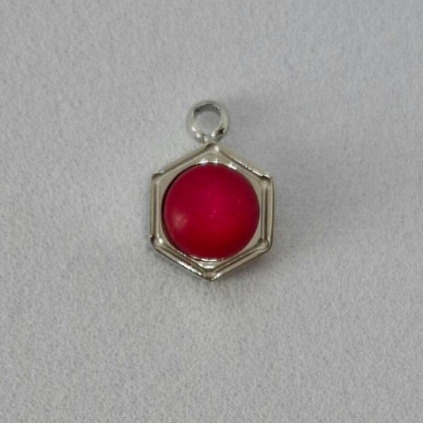 Hanger geboortesteen oktober satijnlook