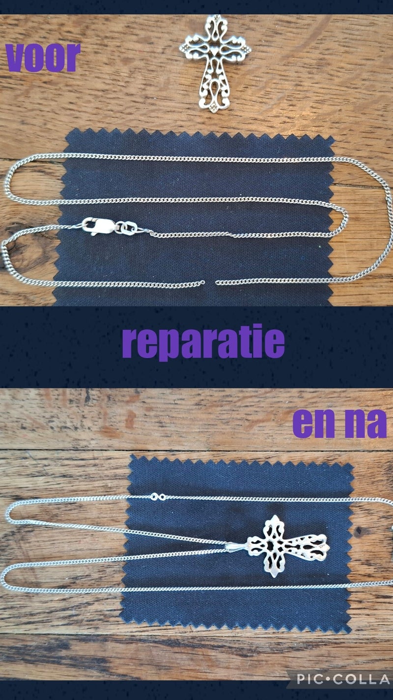 Dierbare heren ketting hersteld