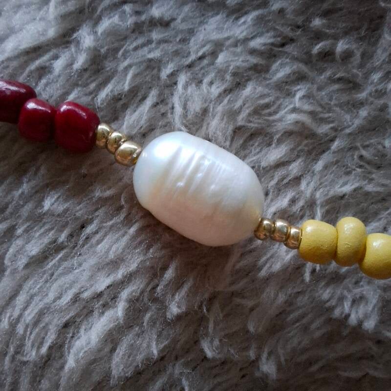 Natuurlijke parel Halfies for my Dutchies ketting Cherry Moss, collect 'm all