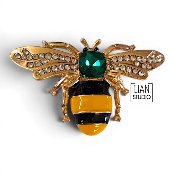 Queen Bee bijen broche dieren speld
