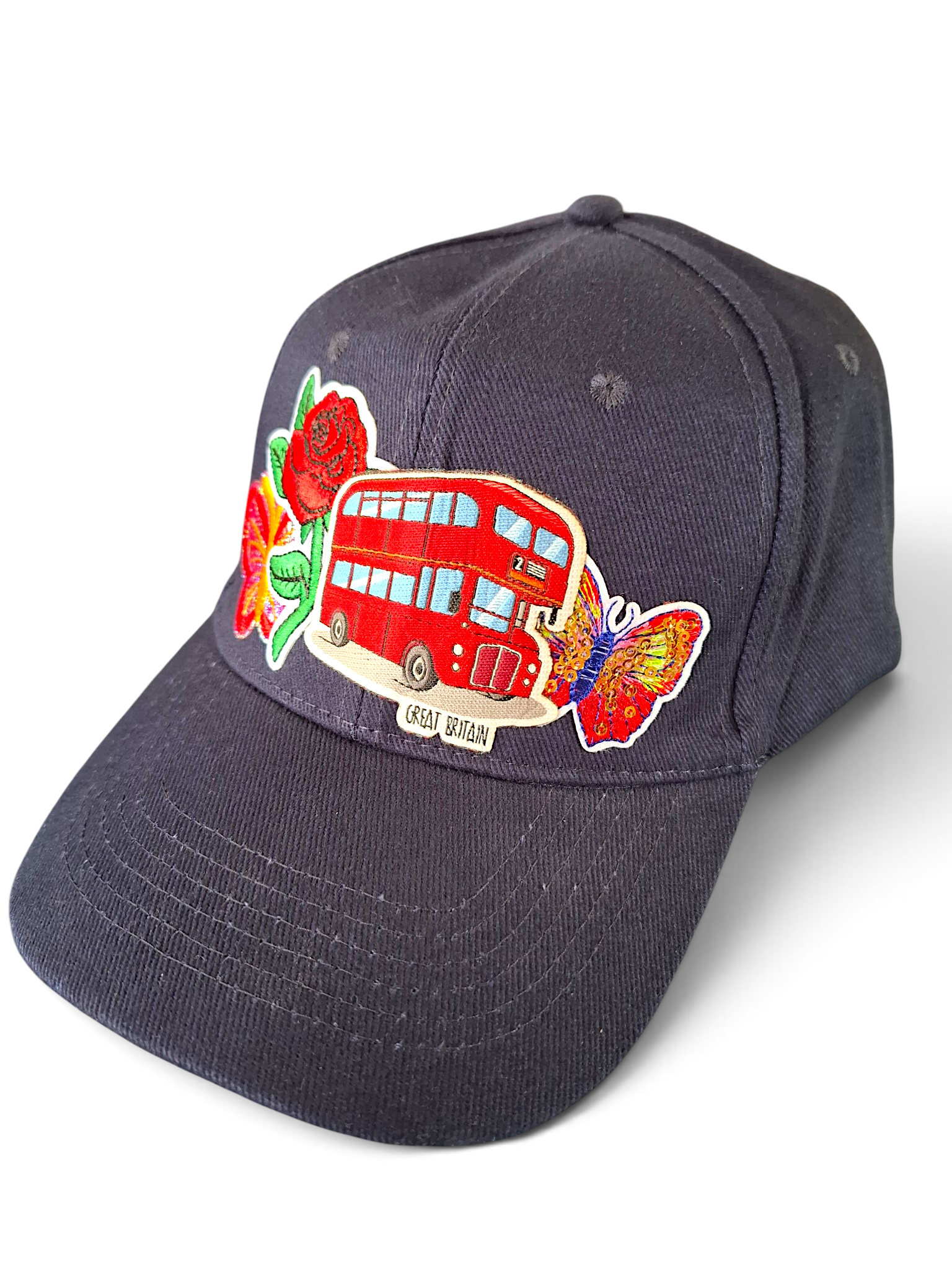 Route 24 Londons Love Story patched navy cap