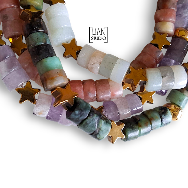 The Misties armbandjes; een stukje natuur om je pols, is deze aventurijn armband jouw favoriet?