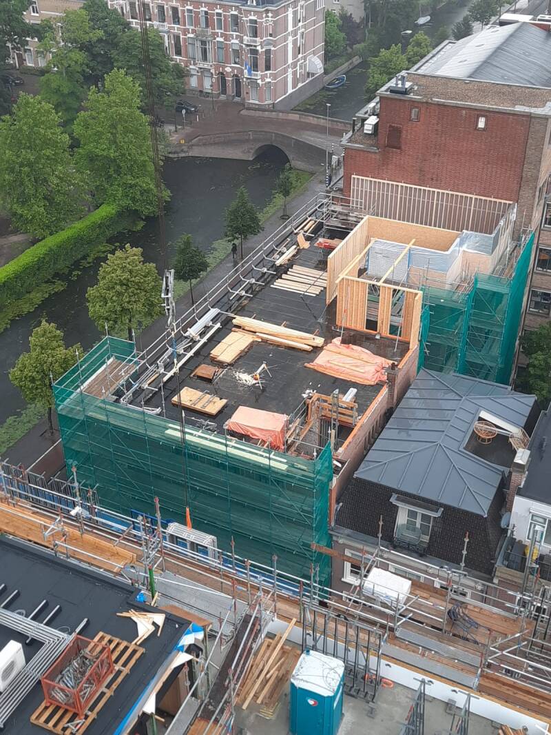 houtskelet dakopbouw