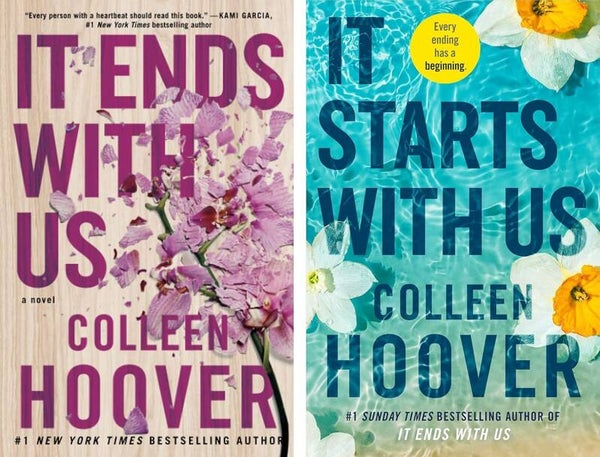 It Ends with Us 2 Books Series By Colleen Hoover [It Ends with Us and It Starts with Us