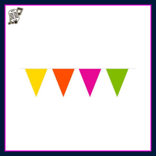 Vlaggenlijn gekleurd