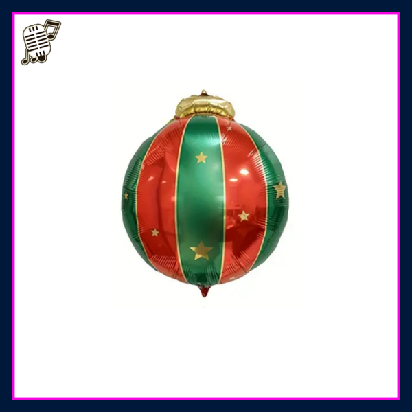 Follieballon kerstbal