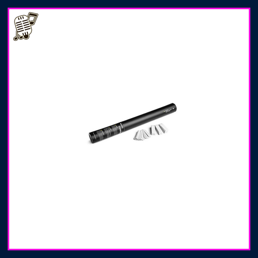 Confetti shooter wit