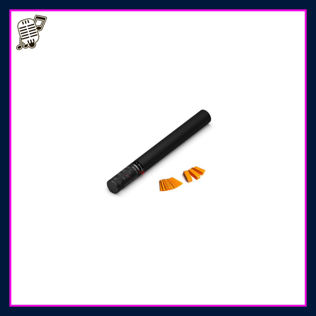 Confetti shooter oranje