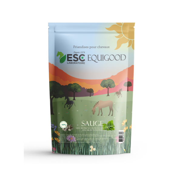 EQUIGOOD SAUGE – Friandises pour chevaux
