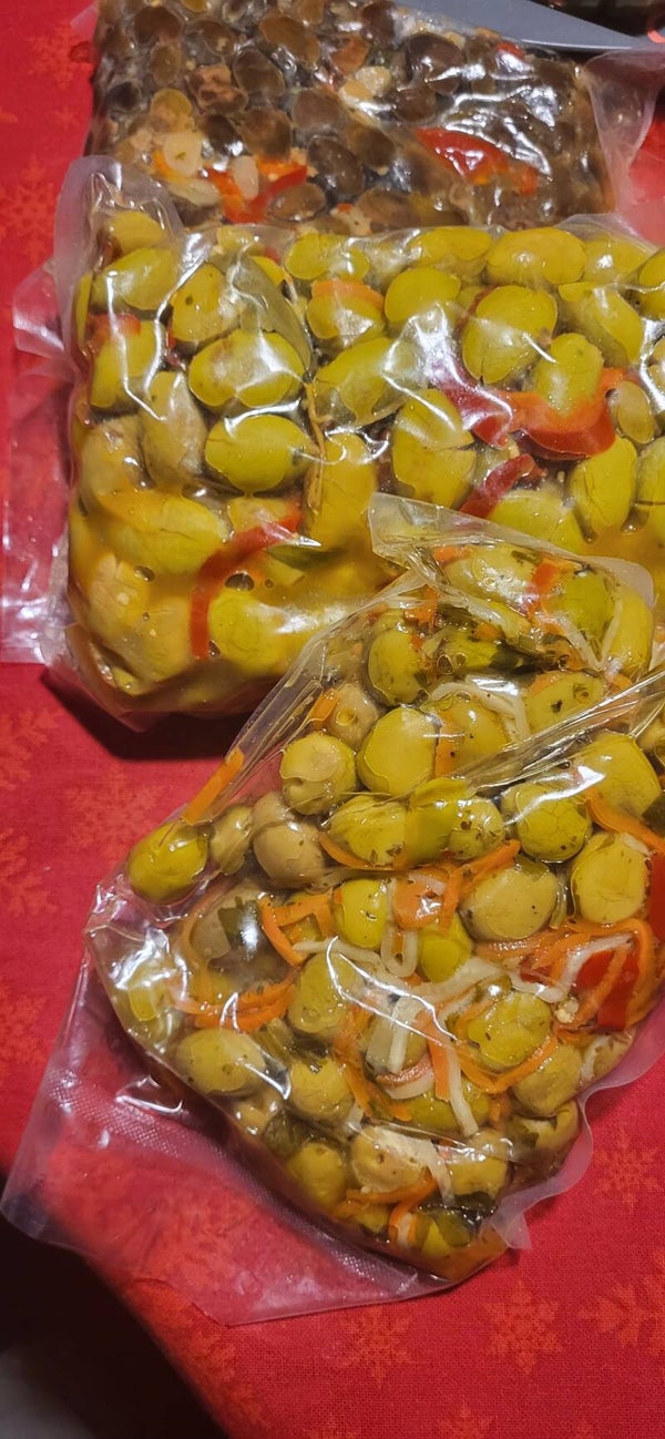 Olives assaisonnées siciliennes (250 g)