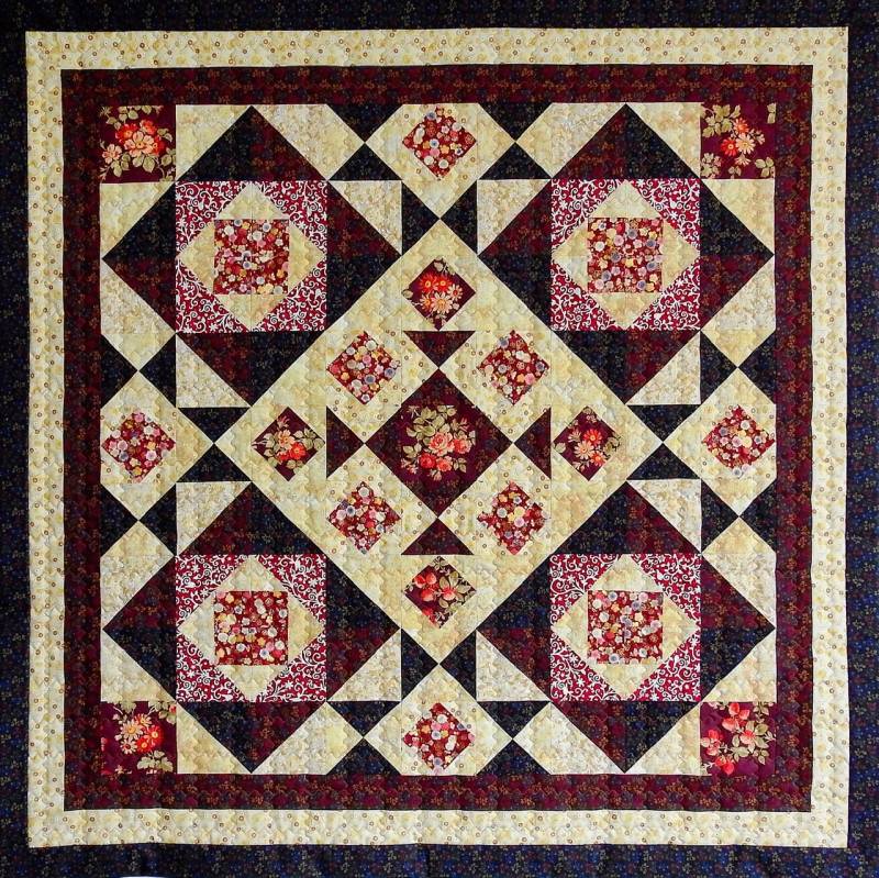 Quilt Q23 Bluumkes oit Nisseroi.