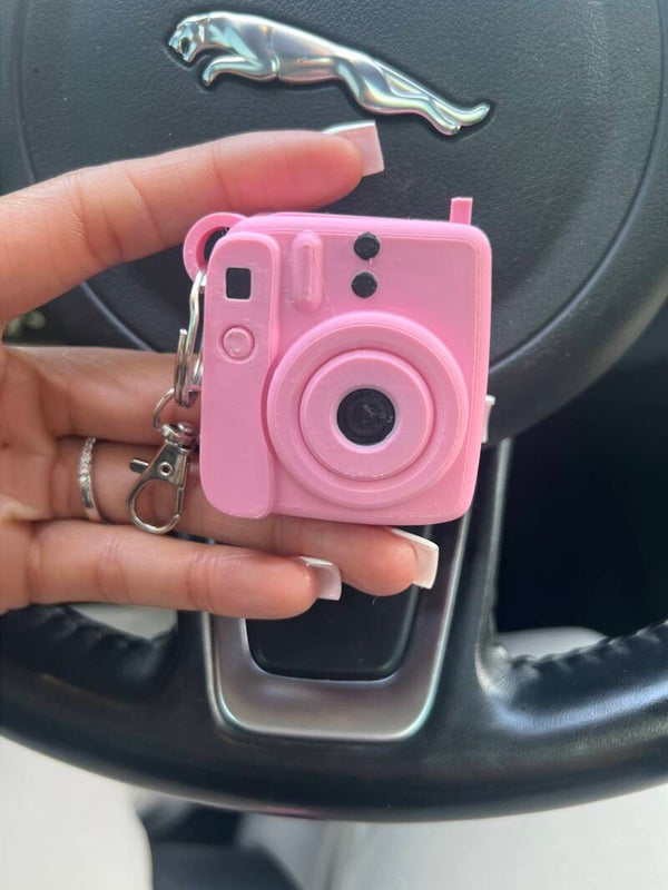 Polaroid Camera Keychain