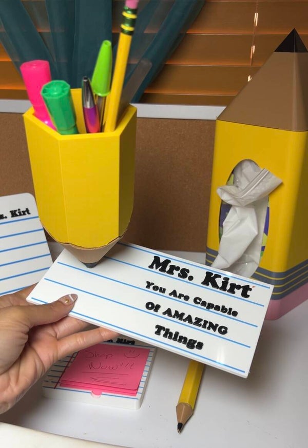 Pencil holder Desk Organizer
