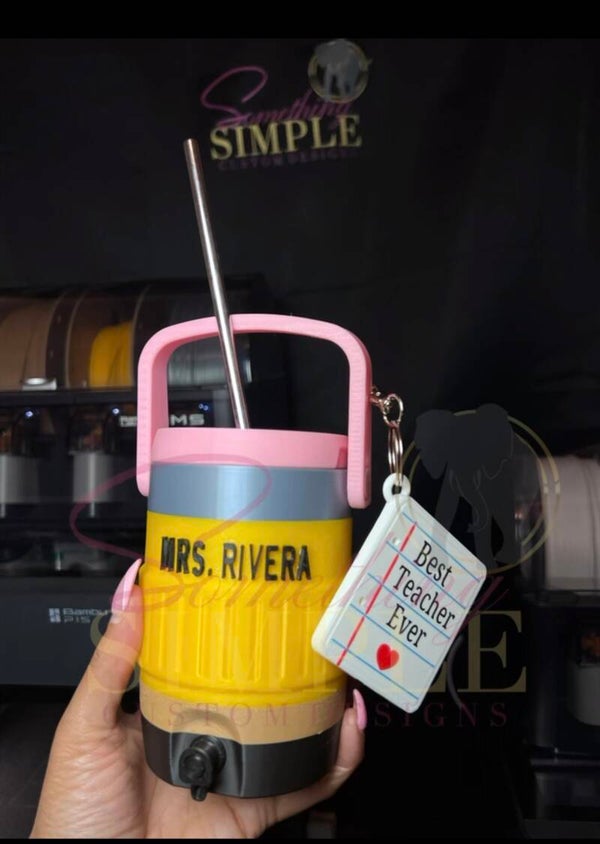 Best Teacher Ever Can Holder