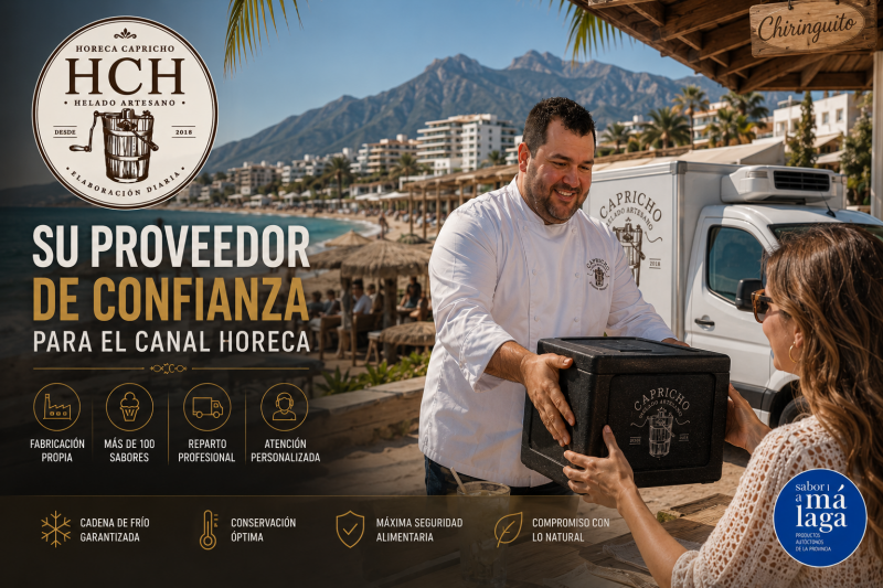 PROVEEDOR DE CONFIANZA HORECA CAPRICHO ENTREGA COSTA DEL SOL Y VALLE DEL GUADALHORCE MARBELLA