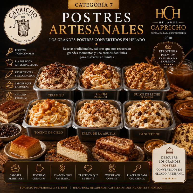 POSTRES ARTESANALES