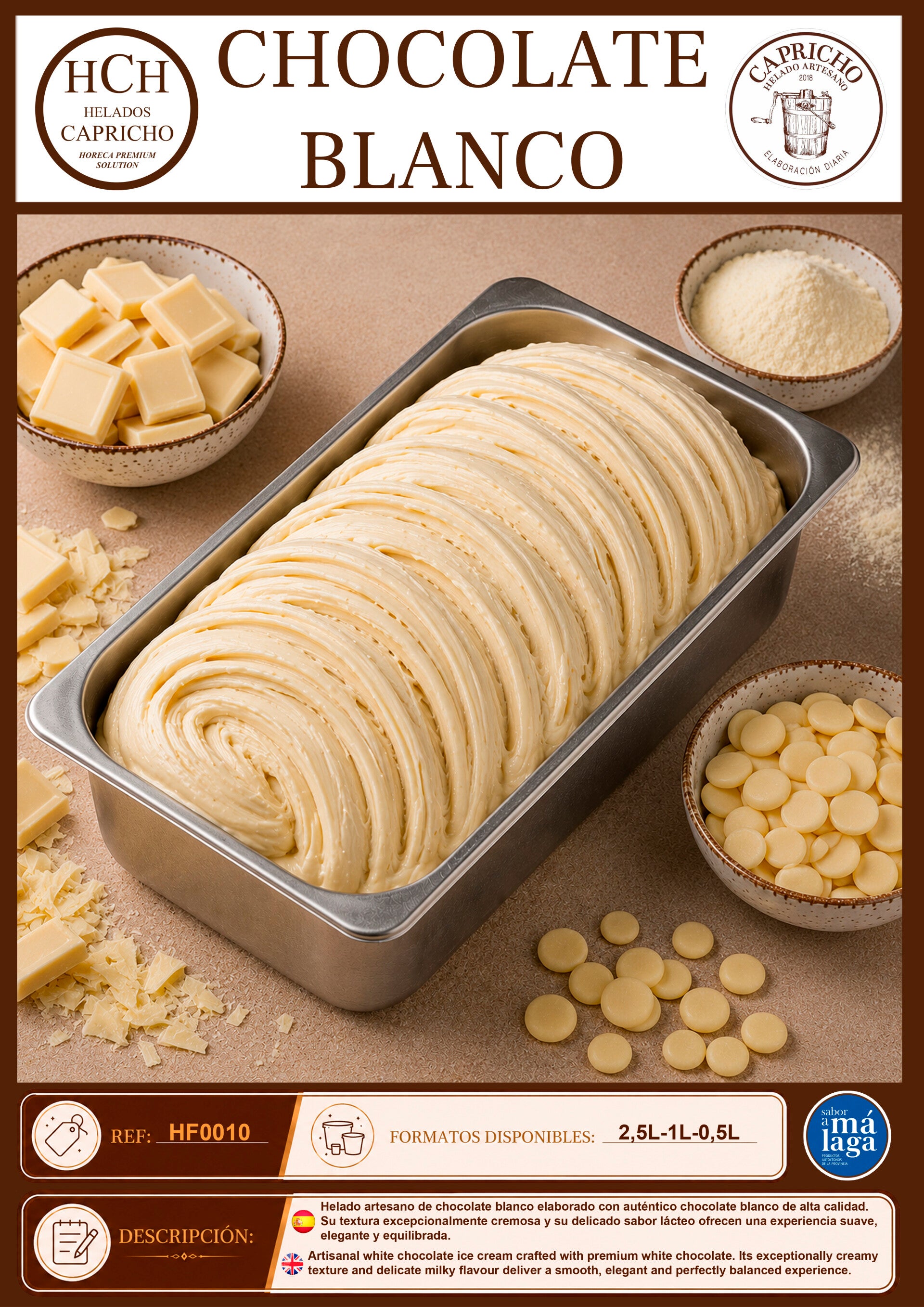 CHOCOLATE BLANCO - HF0010