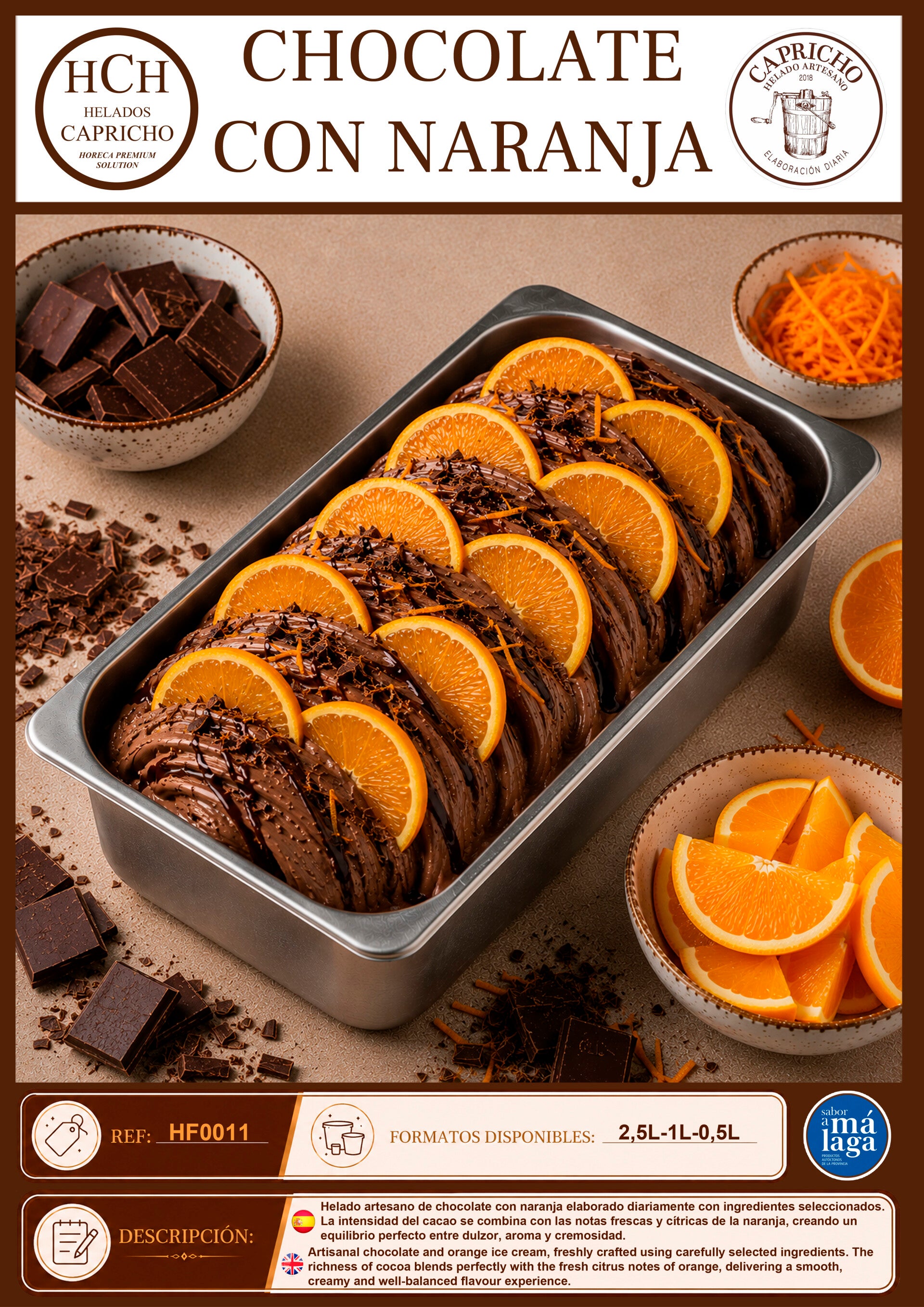 CHOCOLATE CON NARANJA - HF0011