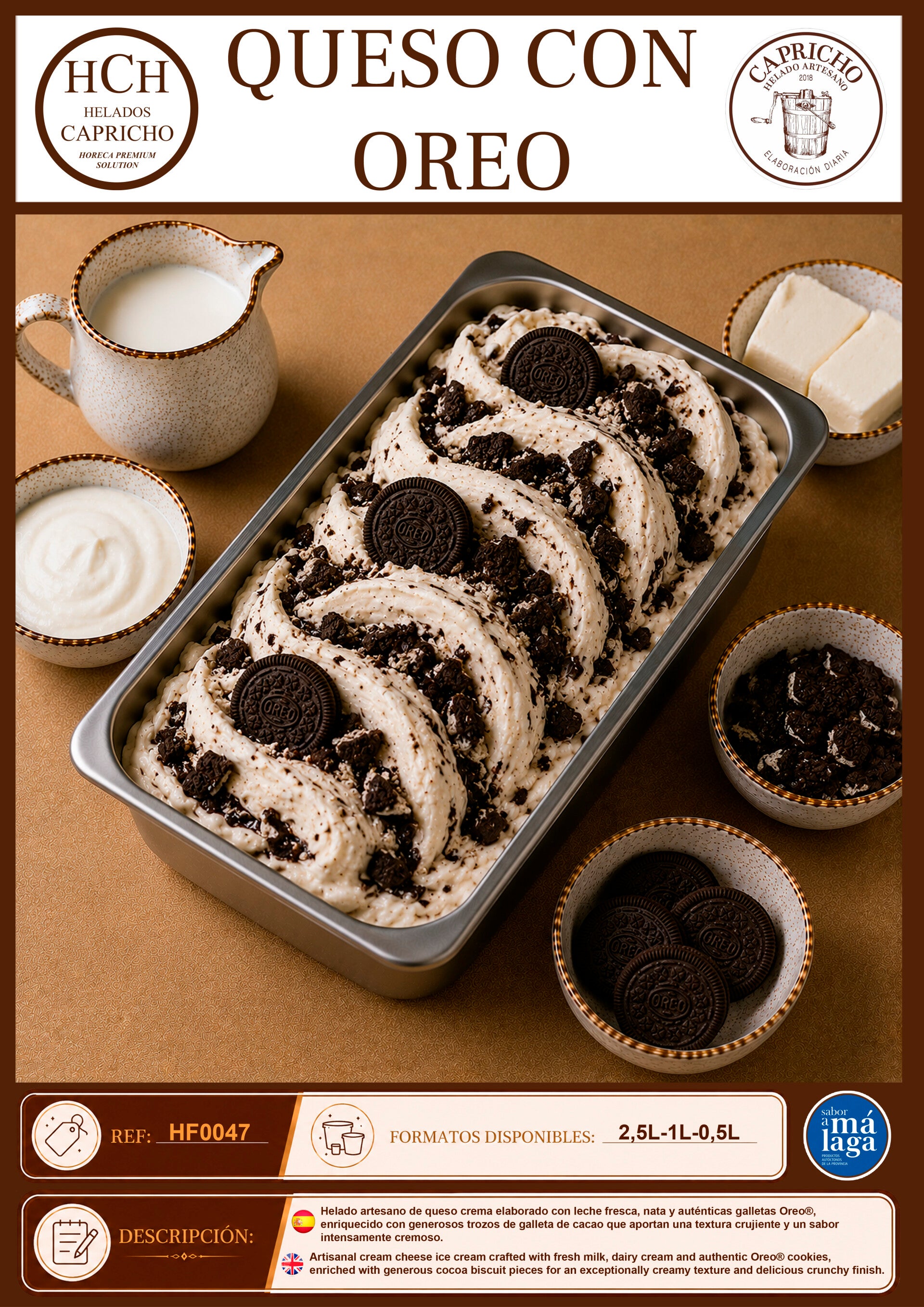 QUESO CON OREO - HF0047