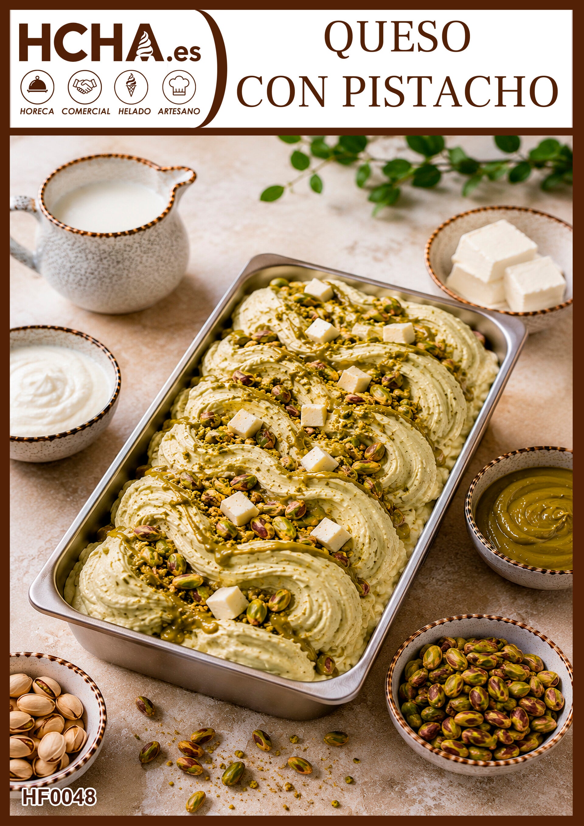 QUESO CON PISTACHO - HF0048