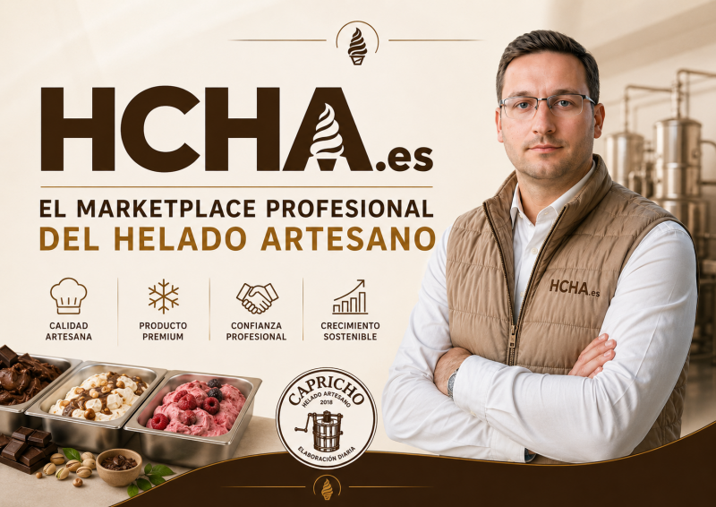 HCHA.es EL MARKETPLACE PROFESIONAL DEL HELADO ARTESANO PARA EL SECTOR HORECA