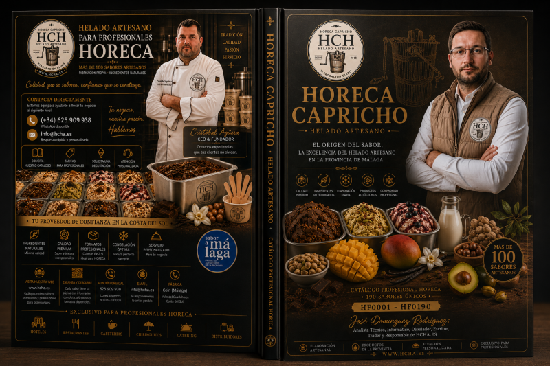 LIBRO HCHA HORECA CAPRICHO HELADO ARTESANO LA HISTORIA