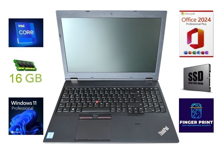 26-15 Laptop Notebook | 2,8 GHz | bis 16 GB RAM | bis 1 TB SSD | Win 11 Pro | Office24