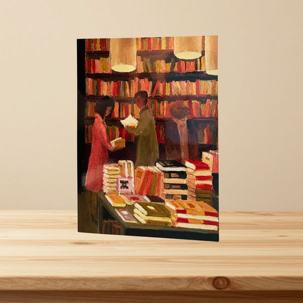 Kaartje extra: boekenwinkel