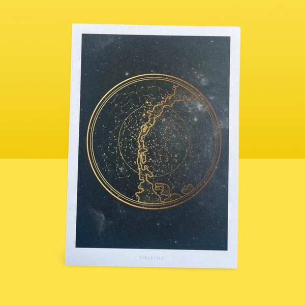 Kaartje extra: sterrenhemel