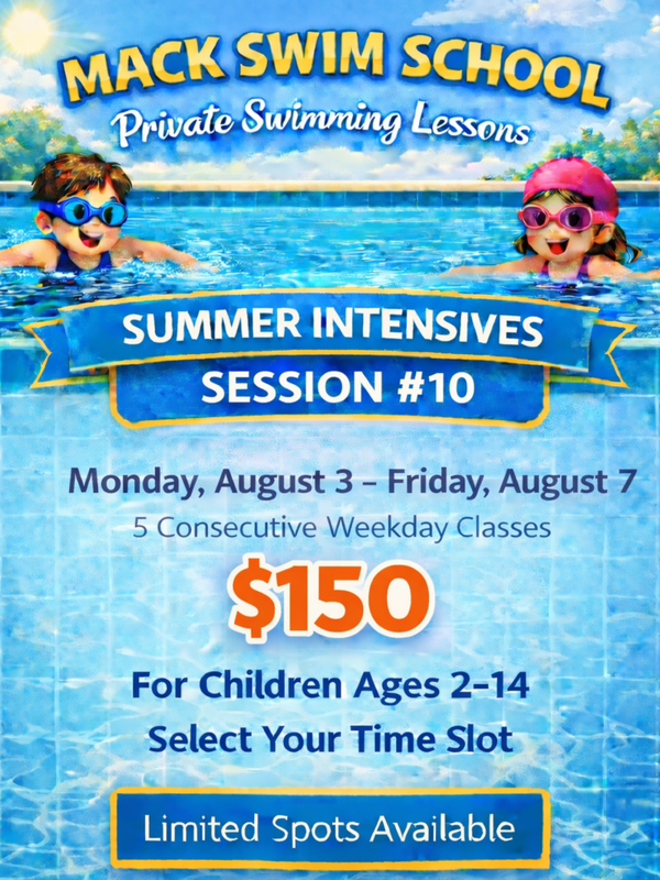 Session 10 - August 3 - August 7 - Weekdays Only - 5 Classes