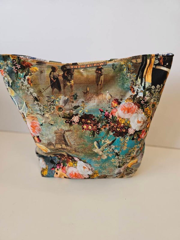 retro kunsttas smallshopper