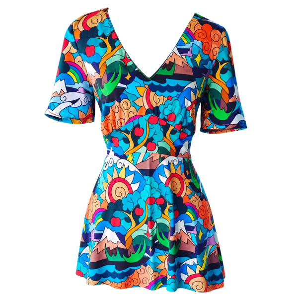 Print jurk