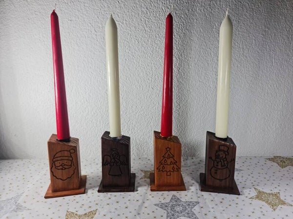 Kandelaar schuin 10cm