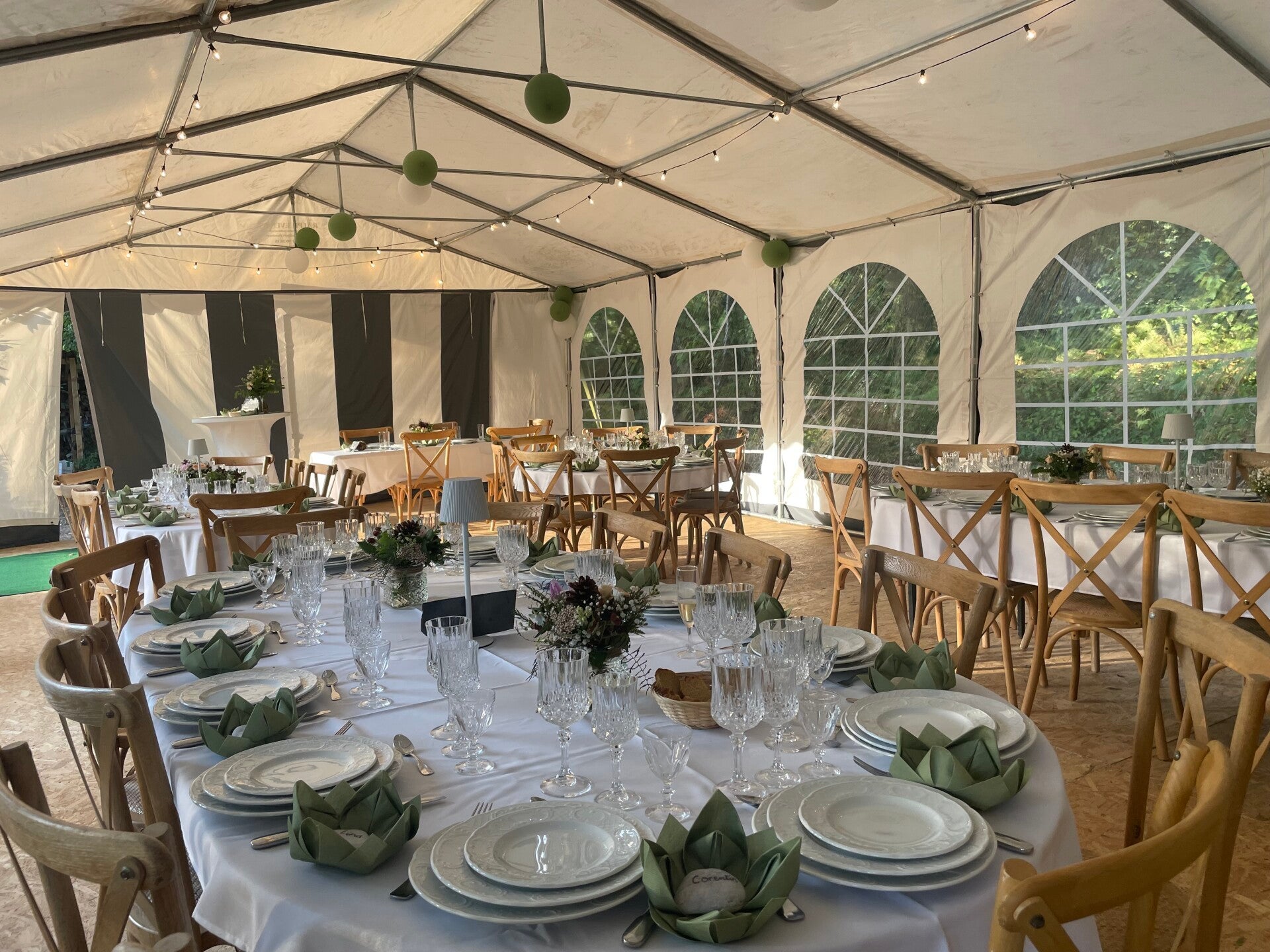Location de barnum et matériel événementiel à Ploërmel 56800 - Ralph Event's