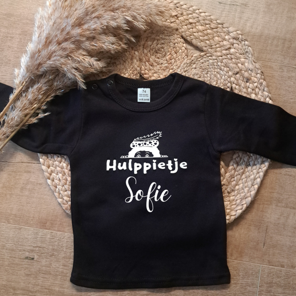 T-shirt hulppietje hartjes